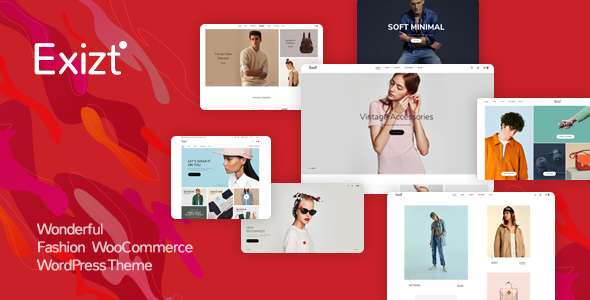 Download Free Exizt v1.0.3 – Fashion WooCommerce WordPress Theme