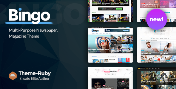 Bingo v3.3 – Multi-Purpose Newspaper & Magazine Theme