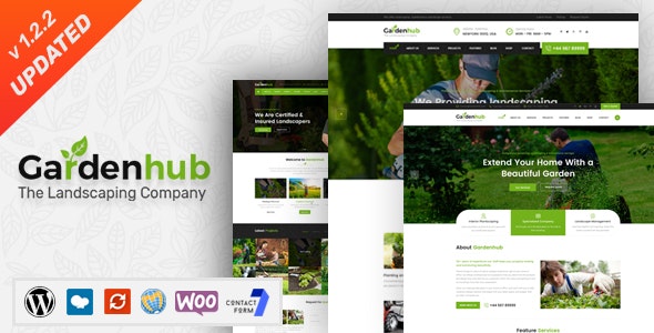GARDEN HUB V1.3.0 – LAWN & LANDSCAPING WORDPRESS THEME