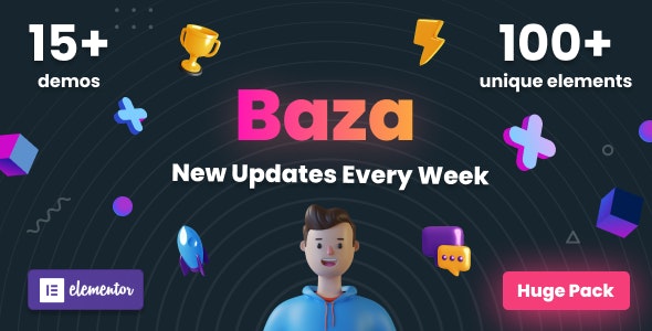 BAZA V1.20 – CREATIVE MULTIPURPOSE WORDPRESS THEME