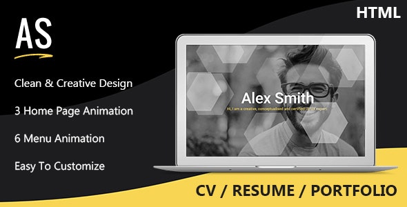ALEX V2.0 – CV / RESUME / PORTFOLIO