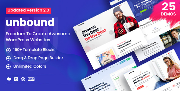 Unbound v2.1.3 – Business Agency Multipurpose Theme