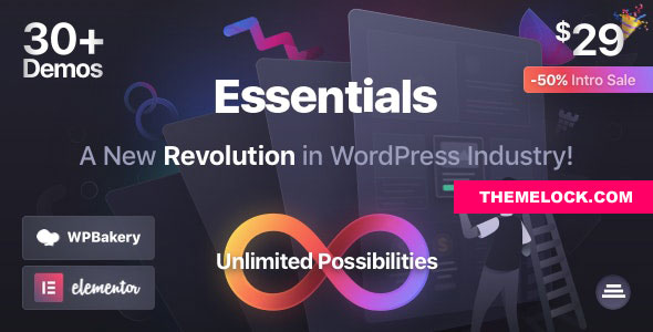 ESSENTIALS V2.0.5 – MULTIPURPOSE WORDPRESS THEME