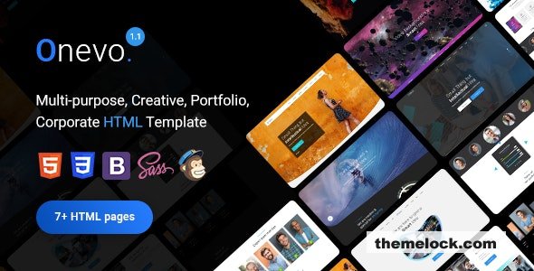 Onevo v1.1 – One Page Template