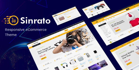 [FreeDownload] Sinrato v1.0.3 – Electronics Theme for WooCommerce