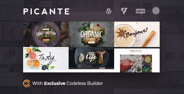 PICANTE V2.4.6 – RESTAURANT WORDPRESS