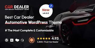 Car Dealer v4.6.0 – Automotive Responsive WordPress Theme Nulled