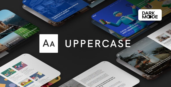 Uppercase v1.1.6 – WordPress Blog Theme with Dark Mode