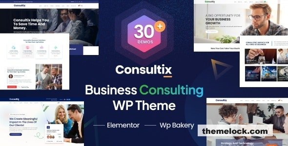 Consultix v4.0.1 – Business Consulting WordPress Theme