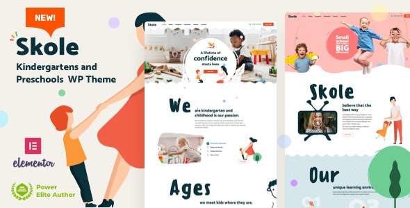 SKOLE V5.0 – SCHOOL KINDERGARTEN WORDPRESS ELEMENTOR