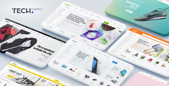 Download Free Techmarket v1.2.6 – Multi-demo & Electronics Store Theme