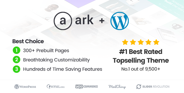 The Ark v1.66.0 – Multi-Purpose WordPress Theme