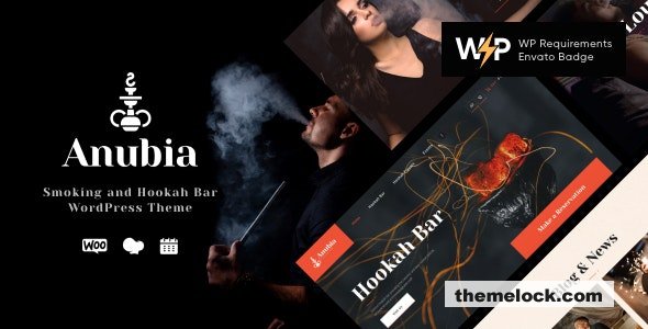 Anubia v1.0.9 – Smoking and Hookah Bar WordPress Theme
