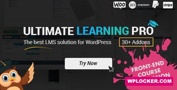 [free Download] Ultimate Learning Pro v2.5 – WordPress Plugin NULLED