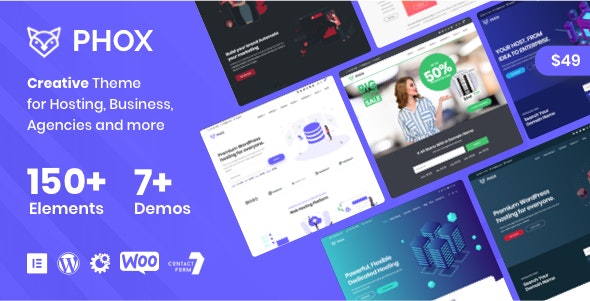 Phox v2.2.4 – Hosting WordPress & WHMCS Theme