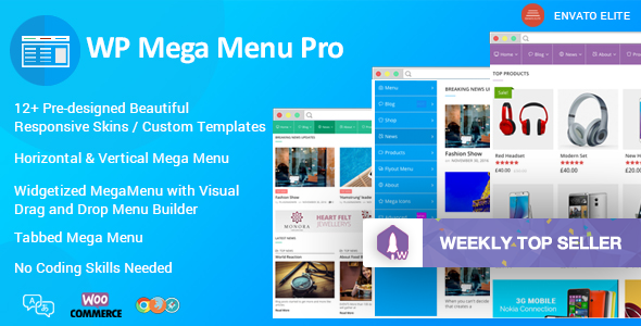 Download Free WP Mega Menu Pro v1.1.2 – Responsive Mega Menu Plugin