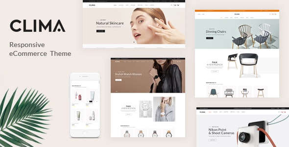 CLIMA V1.0.6 – RESPONSIVE WOOCOMMERCE WORDPRESS THEME