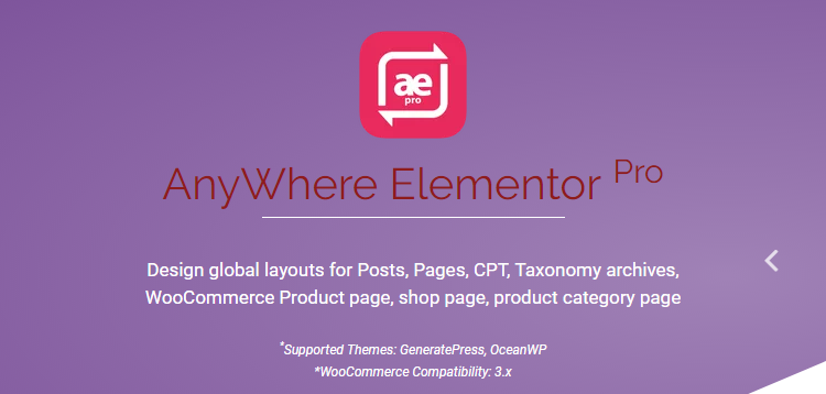 Download Free AnyWhere Elementor Pro v2.8.1 – Global Post Layouts