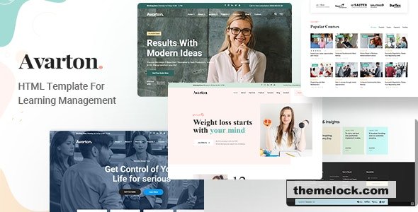 Avarton – Coach Online Courses Template