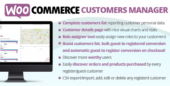 Download Free WooCommerce Customers Manager v20.7