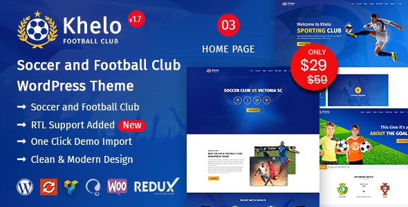 KHELO V2.7.4 – SOCCER WORDPRESS THEME
