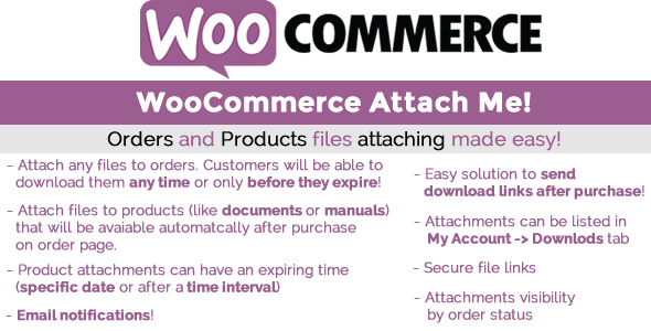 WooCommerce Attach Me! v1.81