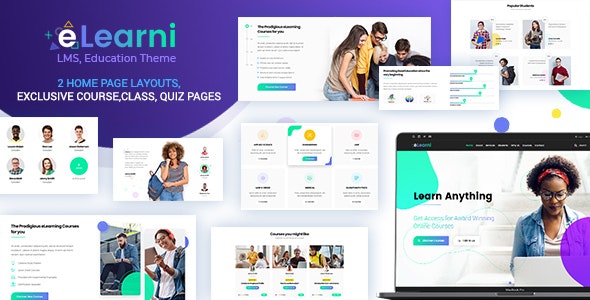 eLearni v2.6 – Online Learning & Education LMS