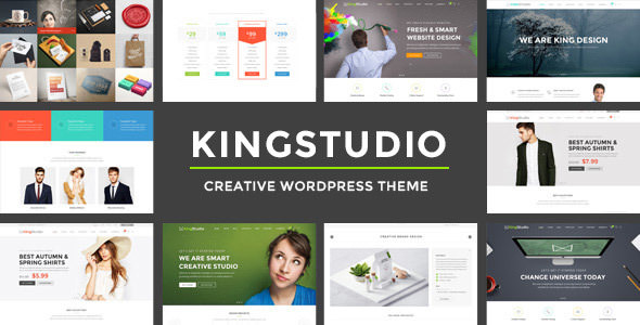 Download Free Kingstudio v2.4 – Studio WordPress Theme