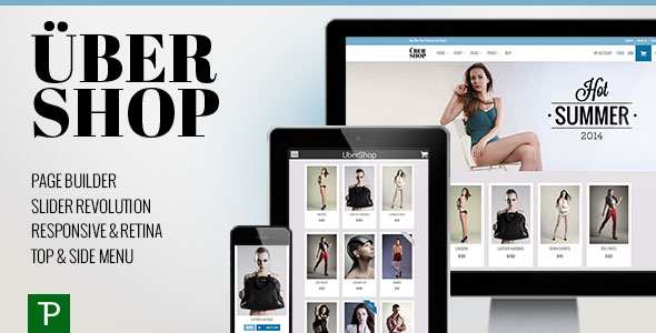 Download Free UberShop v1.1.15 – Themeforest Responsive Flat Theme