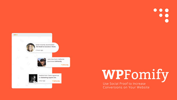 [Download] WPfomify v2.1.1.2 + Addons Pack