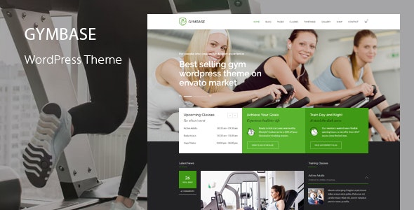 [Download] GymBase v13.4 – Responsive Gym Fitness WordPress Theme