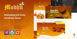 Modhu v1.0.3 – Beekeeping and Honey WordPress Theme