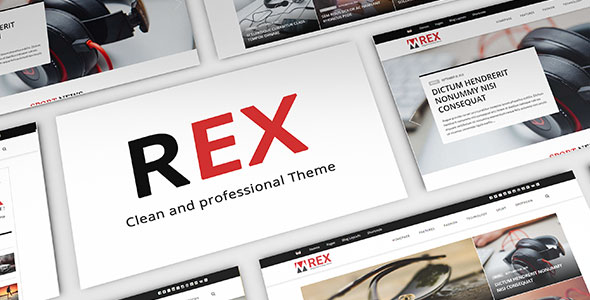 Download Free The REX v2.5 – WordPress Magazine and Blog Theme