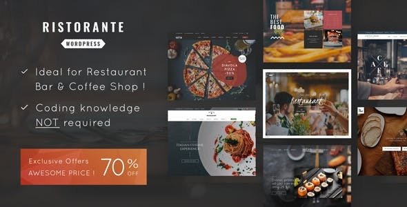 [Free Download] Ristorante v1.6 – Restaurant WordPress Theme