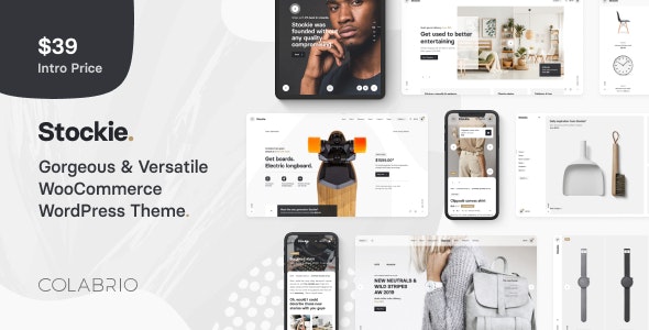 Stockie v1.3.8 – Multi-purpose Creative WooCommerce Theme