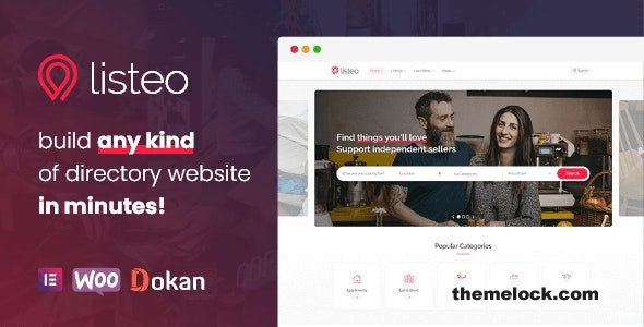 Listeo v1.9.15 – Directory & Listings With Booking