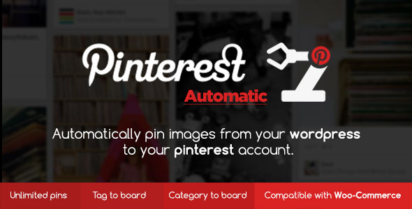 [Free Download] Pinterest Automatic Pin WordPress Plugin v4.14.1