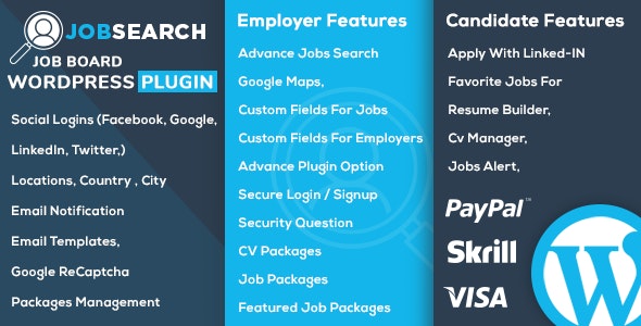 JobSearch v2.2.2 – WP Job Board WordPress Plugin