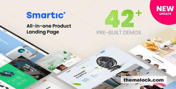 Smartic v2.0.3 – Product Landing Page WooCommerce Theme