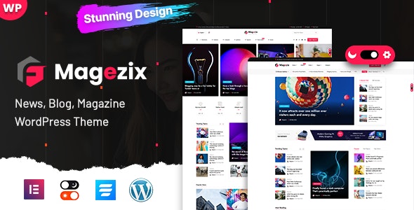 Magezix v1.0.4 – WordPress Newspaper Magazine Theme