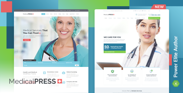 MEDICALPRESS V3.5.0 – HEALTH AND MEDICAL WORDPRESS THEME