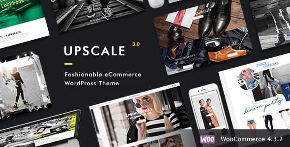 UPSCALE V3.1.2 – FASHIONABLE ECOMMERCE WORDPRESS THEME
