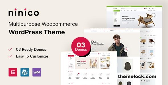 Ninico v1.0.1 – Minimal WooCommerce WordPress Theme