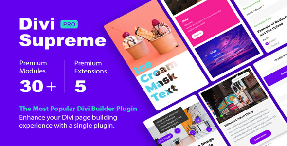 Divi Supreme Pro v4.9.06