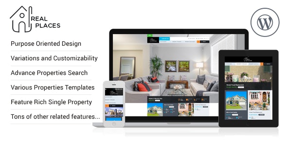 REALPLACES V1.9.3 – ESTATE SALE AND RENTAL WORDPRESS THEME