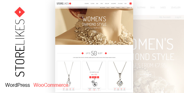 Download Free Storelikes v1.6 – Fashion RTL Responsive WooCommerce Theme