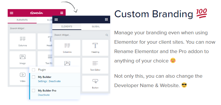 Download Free White Label Branding for Elementor v1.0.0