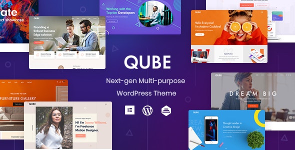 Qube v1.1.3 – Responsive Multi-Purpose Theme