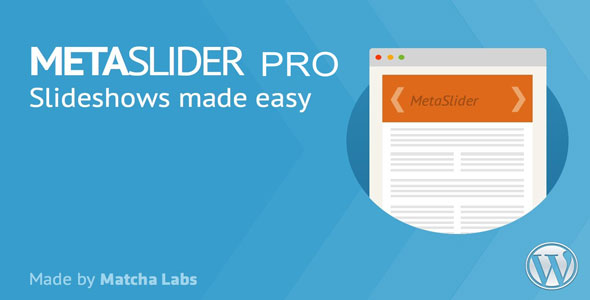 [Free Downlaod] MetaSlider Pro v2.15.0 – WordPress Plugin