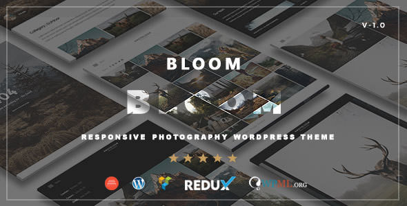 Download Free Bloom v1.0 – Responsive Photography / Portfolio Theme